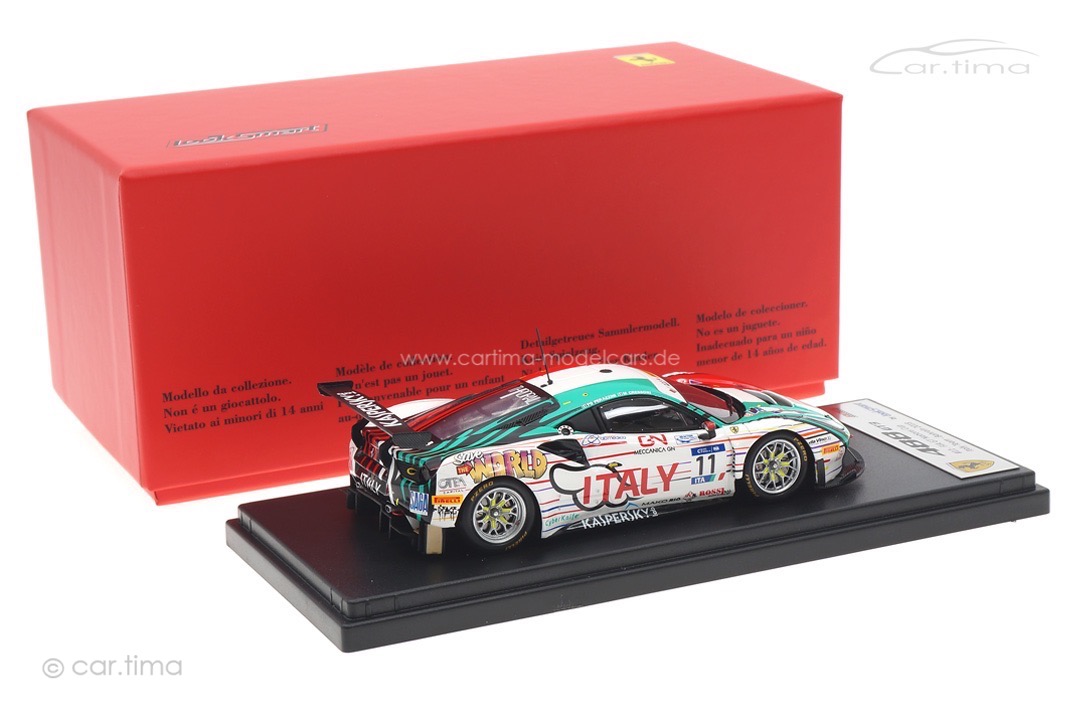 Ferrari 488 GT3 Bahrain 2018 Cressoni/Perazzini LookSmart 1:43 LSRC065 Ferrari 488 GT3 Bahrain 2018 Cressoni/Perazzini LookSmart 1:43 LSRC065