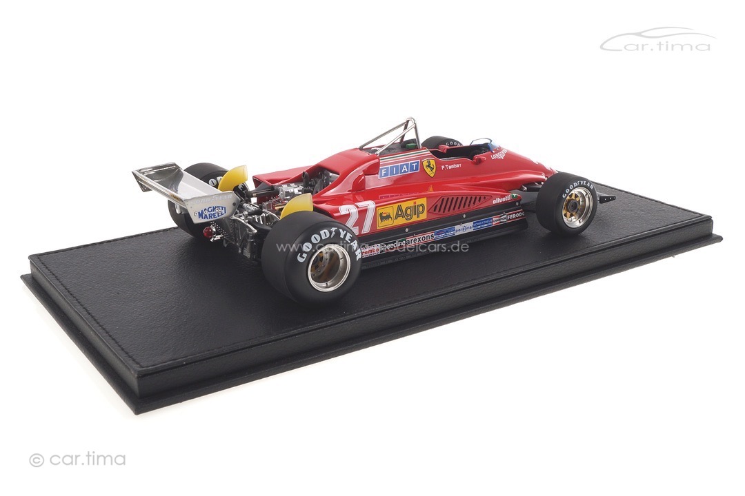 Ferrari 126 C2 GP Italien 1982 Patrick Tambay GP Replicas 1:18 GP19G Ferrari 126 C2 GP Italien 1982 Patrick Tambay GP Replicas 1:18 GP19G