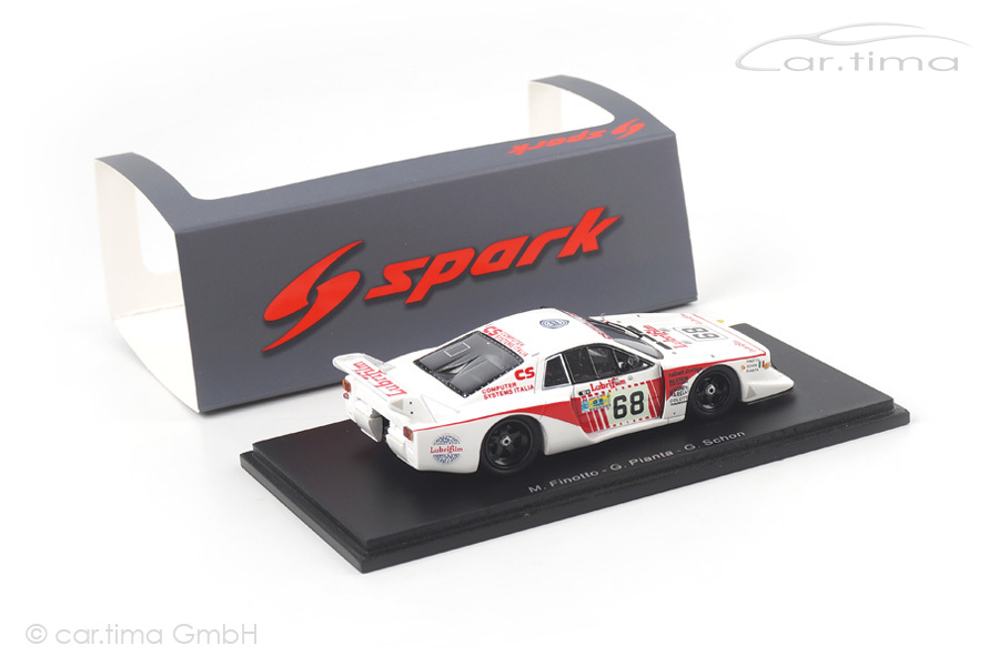 Lancia Beta Montecarlo Turbo 24h Le Mans 1981 Finotto/Pianta/Schon Spark 1:43 S1895 Lancia Beta Montecarlo Turbo 24h Le Mans 1981 Finotto/Pianta/Schon Spark 1:43 S1895