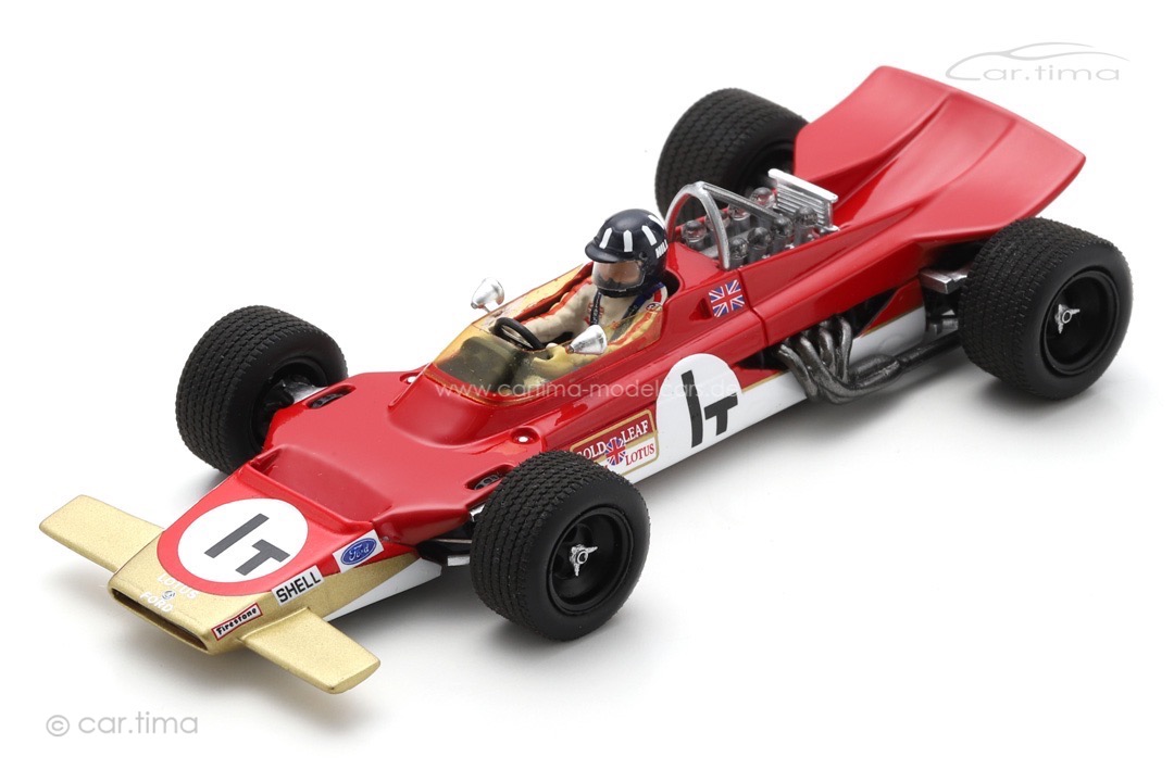 Lotus 63 Practice 63-02 GP Niederlande 1969 Graham Hill Spark 1:43 S6351