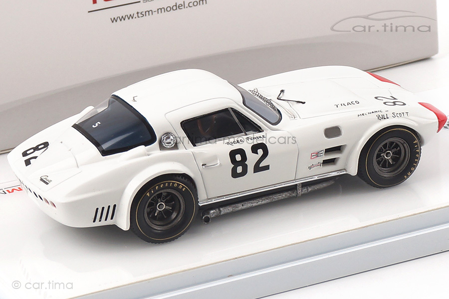 Chevrolet Corvette Grand Sport Winner Nassau Speedweek 1964 TSM 1:43 TSM164317 Chevrolet Corvette Grand Sport Winner Nassau Speedweek 1964 TSM 1:43 TSM164317