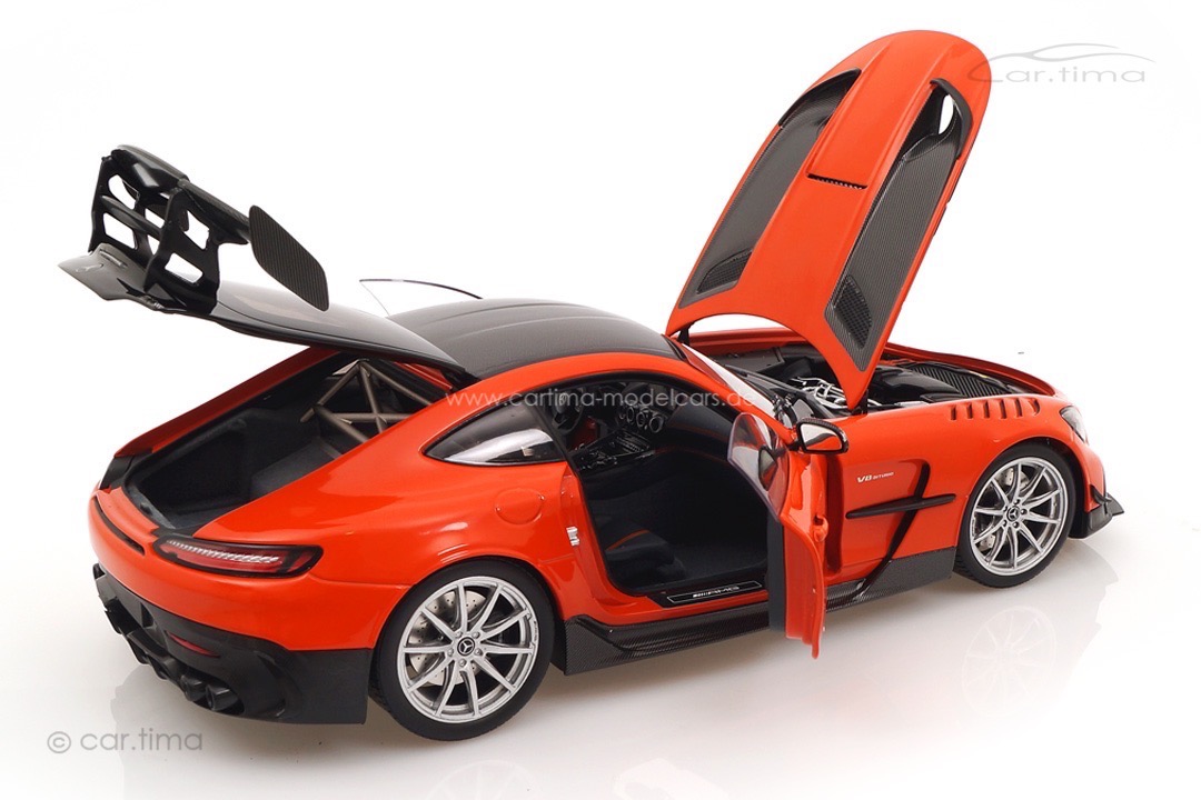 Mercedes-Benz AMG GT Black Series orange/Rad silber Minichamps 1:18 110032024 Mercedes-Benz AMG GT Black Series orange/Rad silber Minichamps 1:18 110032024