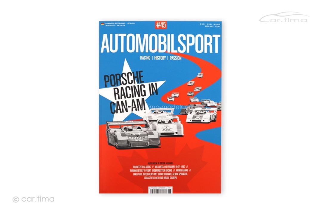 Zeitschrift/Magazine Automobilsport #45 (03/2025) Deutsche Edition M-AMS45-DE