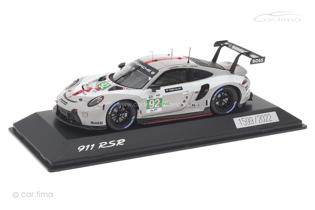 Porsche 911 RSR 24h Le Mans 2022 Christensen/Estre/Vanthoor Spark 1:43 WAP0209020RLEM