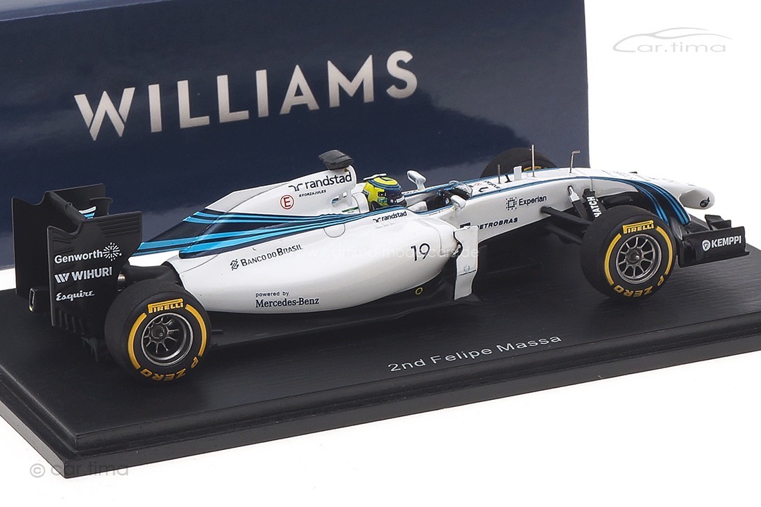 Williams FW36 Mercedes GP Abu Dhabi 2014 Felipe Massa Spark 1:43 S3143 Williams FW36 Mercedes GP Abu Dhabi 2014 Felipe Massa Spark 1:43 S3143