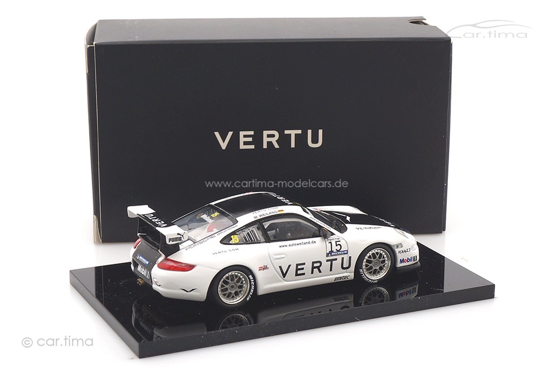 Porsche 911 (997) GT3 Cup Supercup Weiland Vertu Minichamps 1:43 Vertu