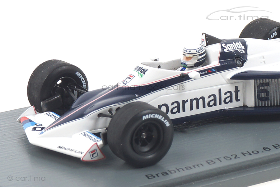 Brabham BT52 GP Brasilien 1983 Riccardo Patrese Spark 1:43 S7105 Brabham BT52 GP Brasilien 1983 Riccardo Patrese Spark 1:43 S7105