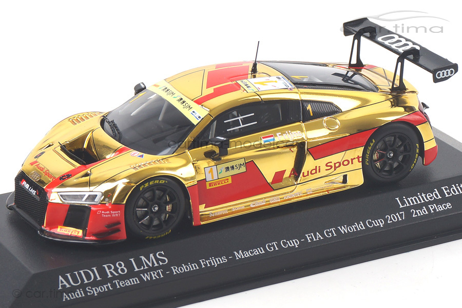 Audi R8 LMS Macau GT Cup 2017 Robin Frijns Minichamps 1:43 437171799 Audi R8 LMS Macau GT Cup 2017 Robin Frijns Minichamps 1:43 437171799