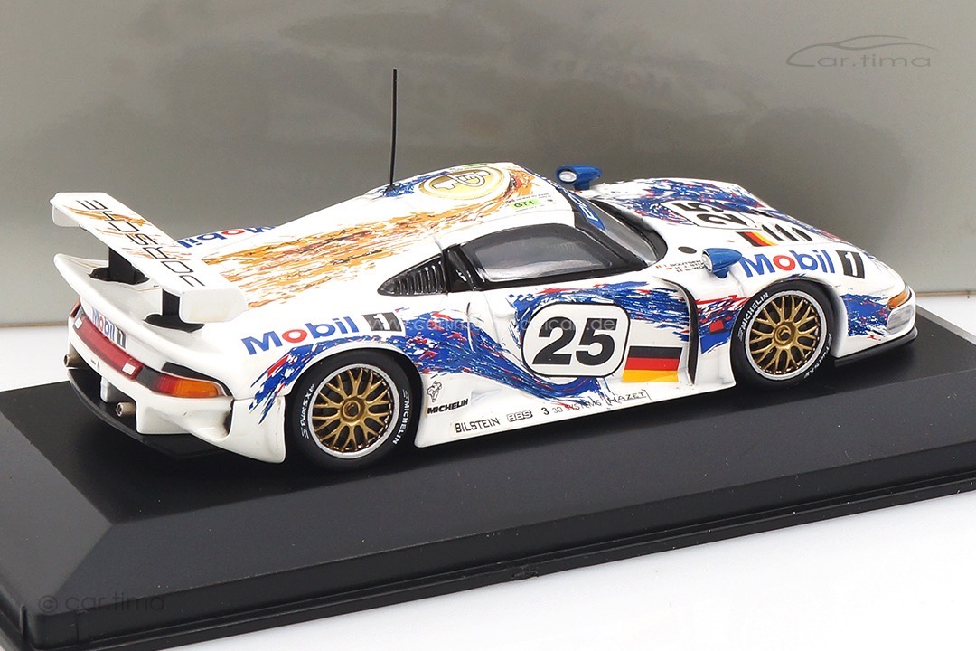 Porsche 911 (993) GT1 24h Le Mans 1996 Boutsen/Stuck/Wollek Minichamps 1:43 WAP02004797