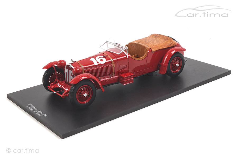 Alfa Romeo 8C Winner 24h Le Mans 1931 Birkin/Howe Spark 1:18 18LM31 Alfa Romeo 8C Winner 24h Le Mans 1931 Birkin/Howe Spark 1:18 18LM31