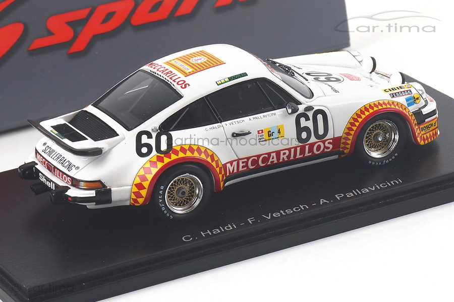 Porsche 934 24h Le Mans 1977 Haldi/Pallavicini/Vetsch Spark 1:43 S4751 Porsche 934 24h Le Mans 1977 Haldi/Pallavicini/Vetsch Spark 1:43 S4751