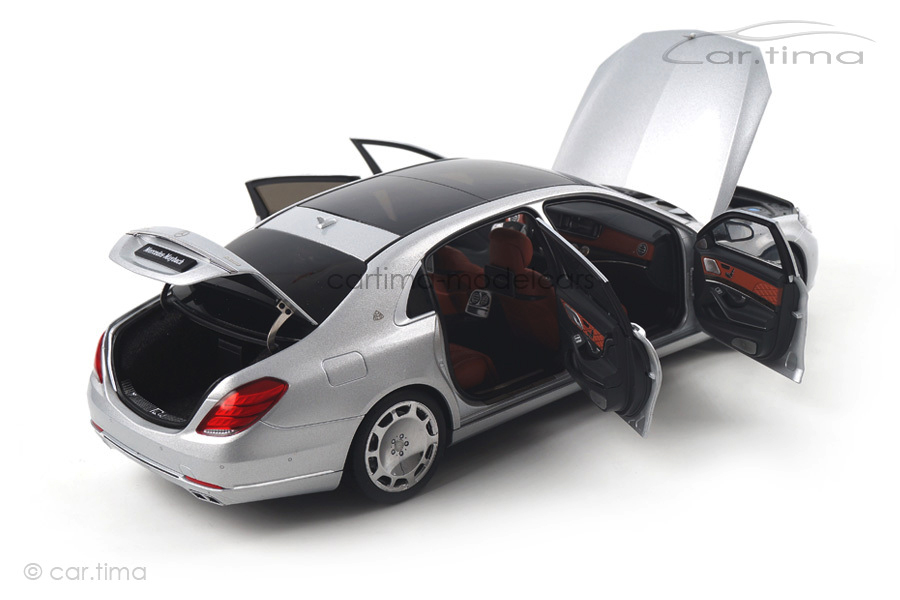 Mercedes-Maybach S-Klasse S600 2015 silber AUTOart 1:18 76292 Mercedes-Maybach S-Klasse S600 2015 silber AUTOart 1:18 76292