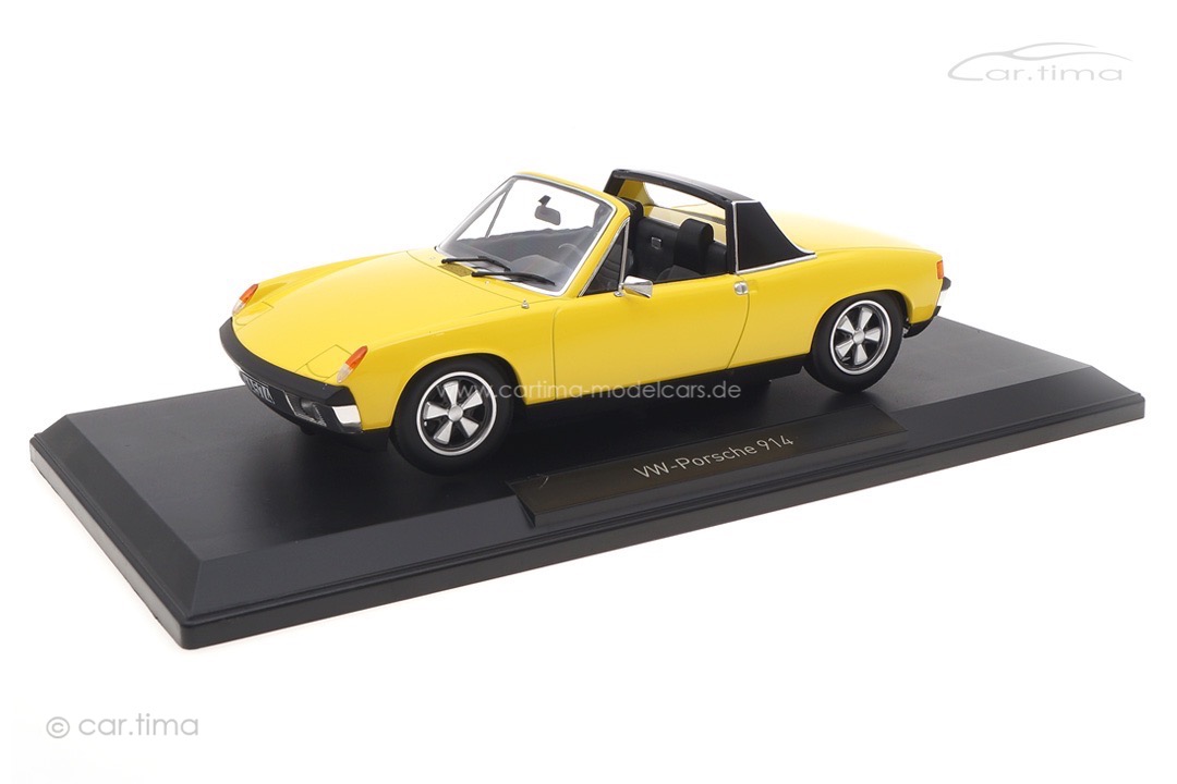 VW-Porsche 914/6 1973 gelb Norev 1:18 187689 VW-Porsche 914/6 1973 gelb Norev 1:18 187689