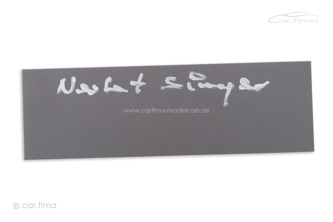 Porsche 962 C 24h Le Mans 1985 Originalsignatur Norbert Singer Spark 1:43 CAC04321025 Porsche 962 C 24h Le Mans 1985 Originalsignatur Norbert Singer Spark 1:43 CAC04321025