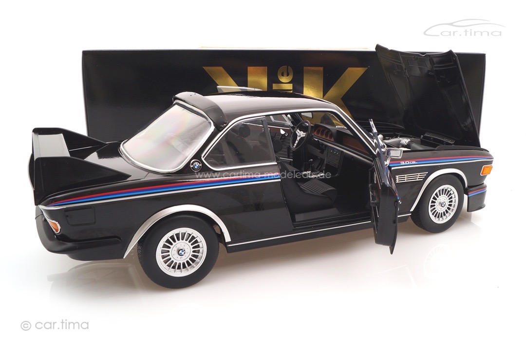 BMW 3.0 CSL E9 schwarz/Dekor KK Scale 1:12 KKDC120233