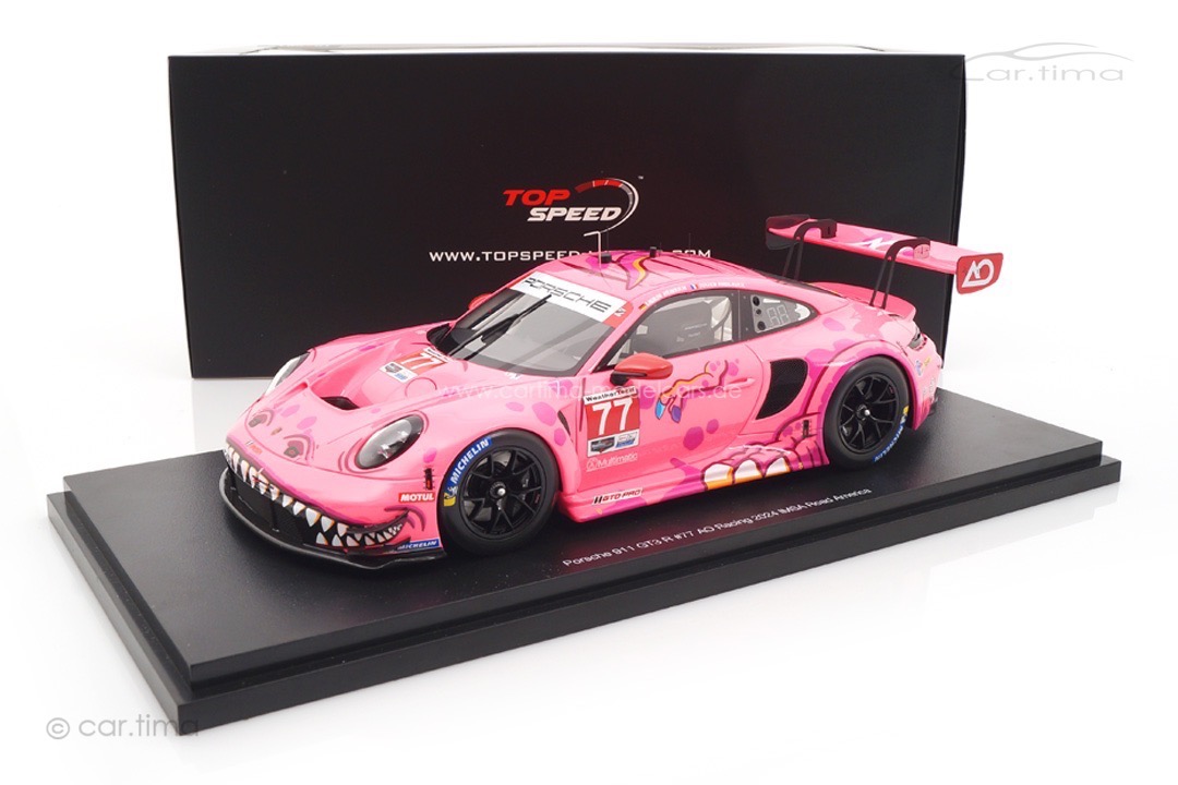 Porsche 911 (992) GT3 R IMSA 2024 Road America Andlauer/Heinrich TopSpeed 1:18 TS0617