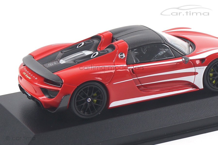 Porsche 918 Spyder Weissach Package Mark Webber Minichamps 1:43 410062135 Porsche 918 Spyder Weissach Package Mark Webber Minichamps 1:43 410062135