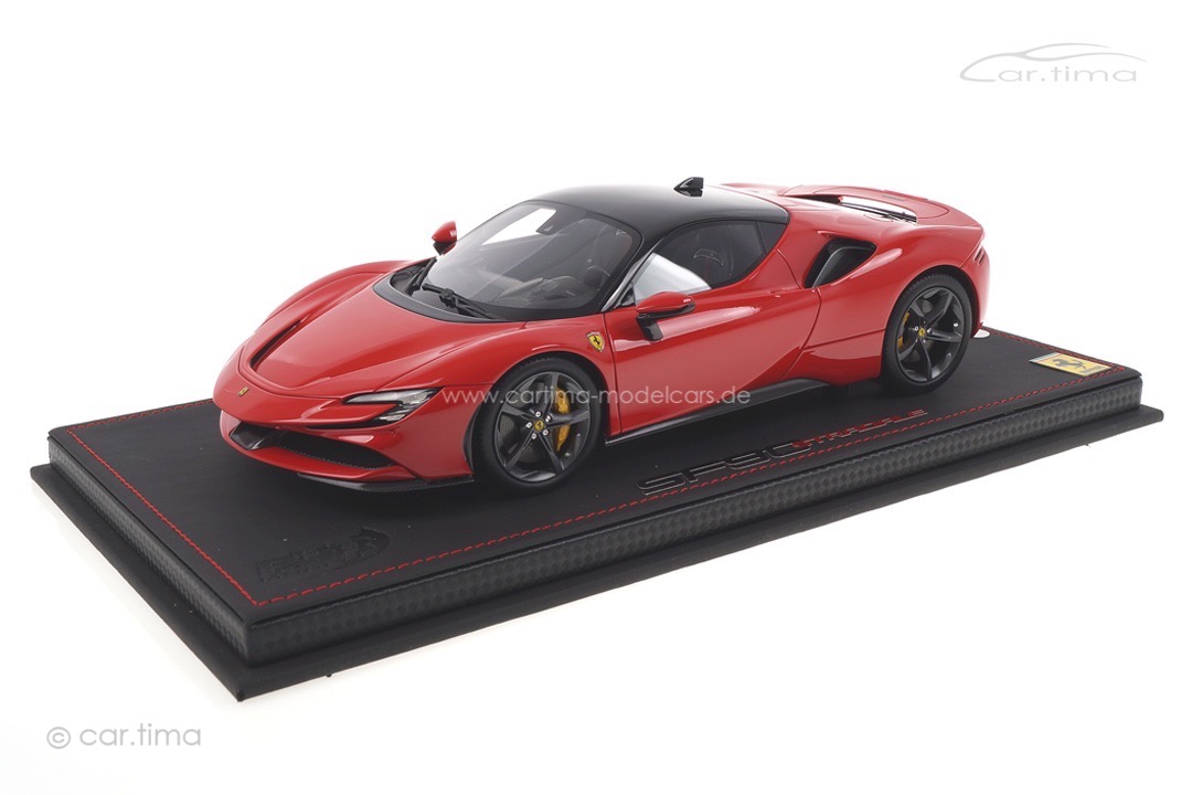 Ferrari SF90 Stradale Rosso Corsa 322 BBR 1:18 P18180A2 Ferrari SF90 Stradale Rosso Corsa 322 BBR 1:18 P18180A2