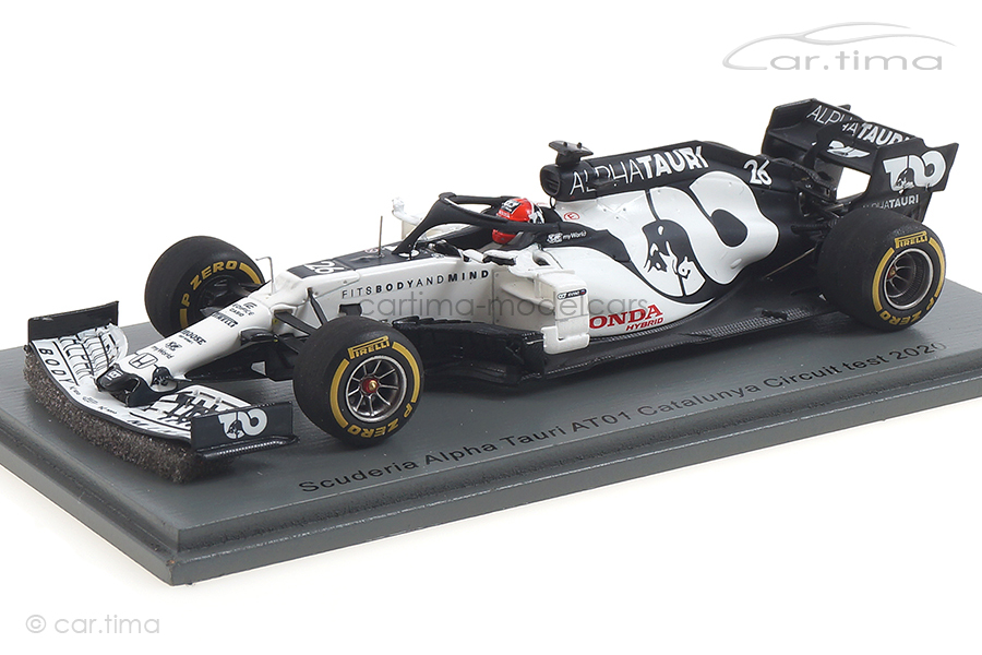 Scuderia AlphaTauri AT01 Barcelona Test 2020 Daniil Kvyat Spark 1:43 S6461 Scuderia AlphaTauri AT01 Barcelona Test 2020 Daniil Kvyat Spark 1:43 S6461