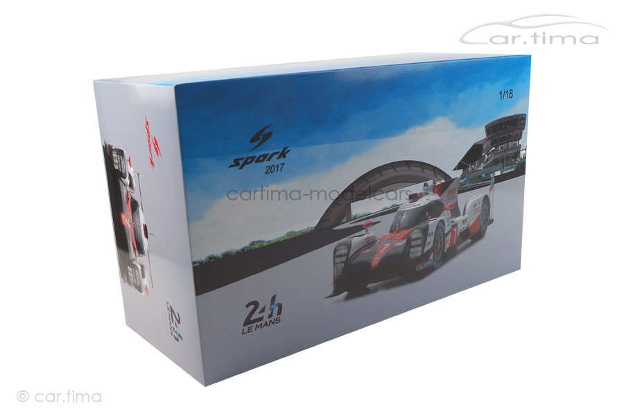 Toyota TS050 Hybrid 24h Le Mans 2017 Conway/Kobayashi/Sarrazin Spark 1:18 18S321