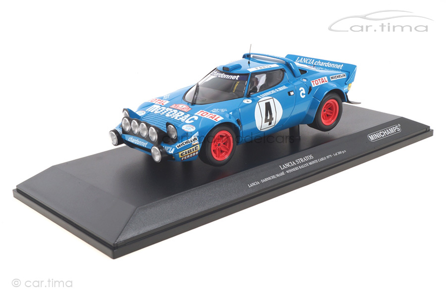 Lancia Stratos Winner Rallye Monte Carlo 1979 Darniche/Mahé Minichamps 1:18 155791704 Lancia Stratos Winner Rallye Monte Carlo 1979 Darniche/Mahé Minichamps 1:18 155791704