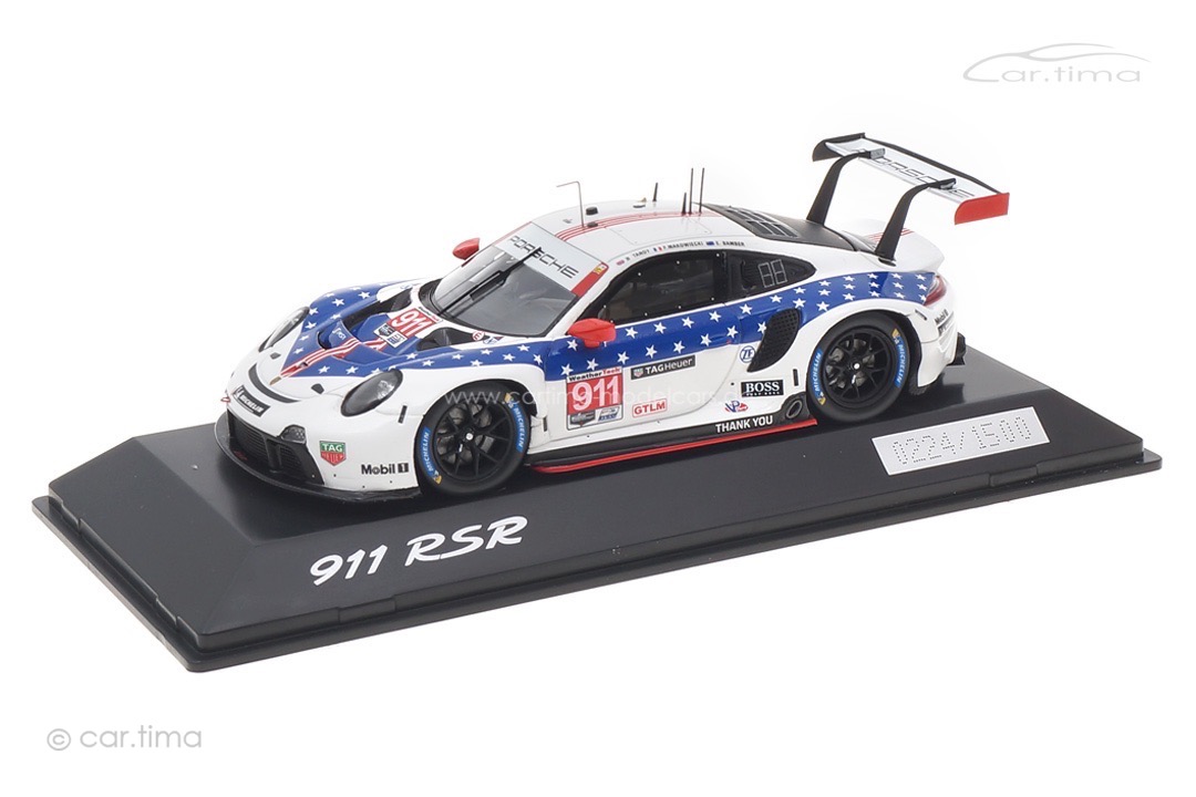 Porsche 911 RSR 12h Sebring 2020 Bamber/Makowiecki/Tandy Spark 1:43 WAP0200100N0FW