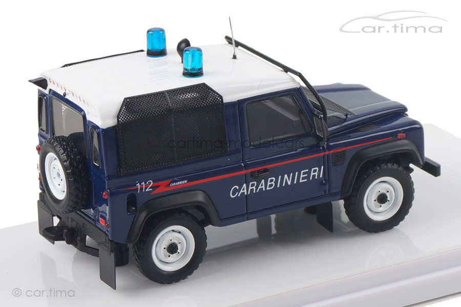 Land Rover Defender 90" Station Wagon Carabinieri TSM 1:43 TSM164326 Land Rover Defender 90" Station Wagon Carabinieri TSM 1:43 TSM164326
