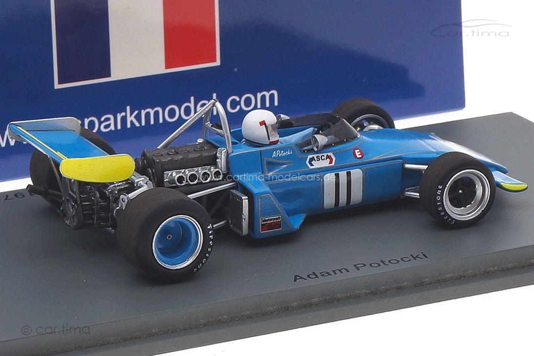 Brabham BT38 Grand Prix de Rouen F2 1972 Adam Potocki Spark 1:43 SF245