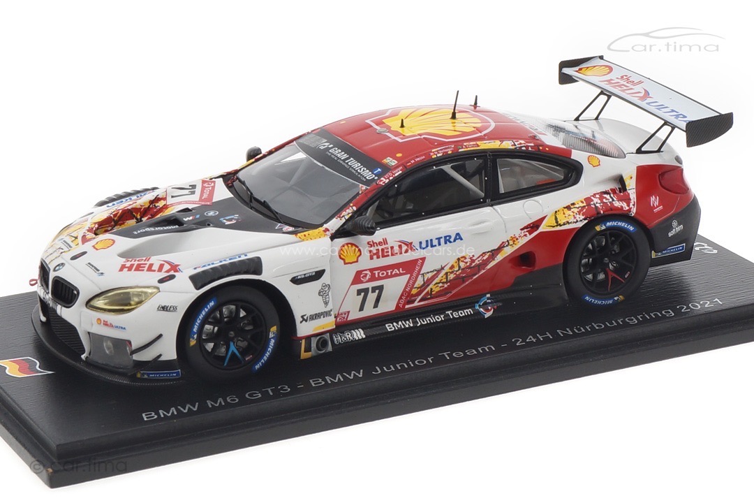 BMW M6 GT3 24h Nürburgring 2021 Farfus/Harper/Hesse/Verhagen Spark 1:43 SG783 BMW M6 GT3 24h Nürburgring 2021 Farfus/Harper/Hesse/Verhagen Spark 1:43 SG783