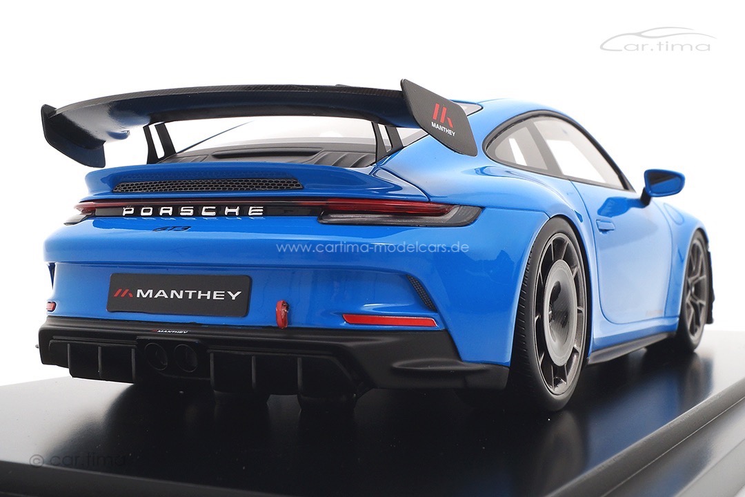 Porsche 911 (992) GT3 Manthey Kit Sharkblue Spark 1:18 WAP0213020TGT3