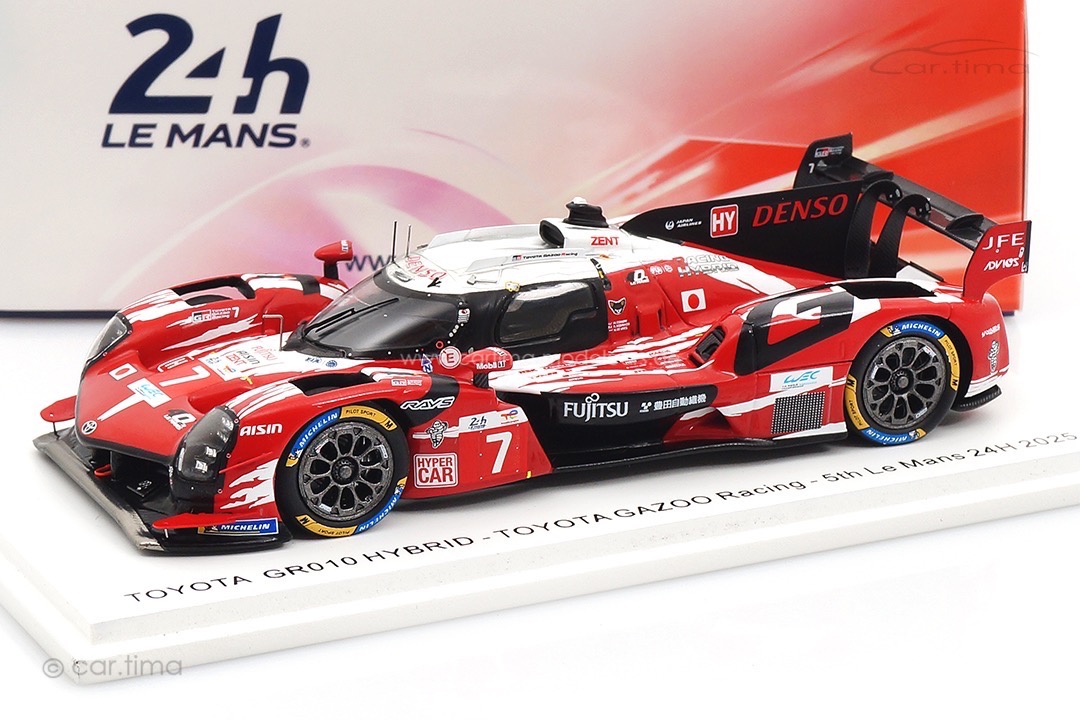 Toyota GR010 Hybrid 24h Le Mans 2025 Conway/De Vries/Kobayashi Spark 1:43 S9259