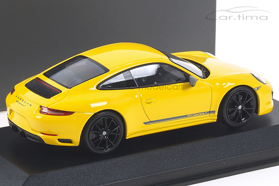 Porsche 911 (991 II) Carrera T Racinggelb/Rad schwarz Minichamps 1:43 CA04319001B Porsche 911 (991 II) Carrera T Racinggelb/Rad schwarz Minichamps 1:43 CA04319001B