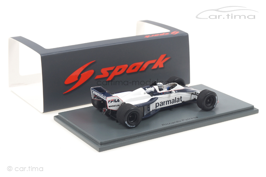 Brabham BT52 GP Brasilien 1983 Riccardo Patrese Spark 1:43 S7105 Brabham BT52 GP Brasilien 1983 Riccardo Patrese Spark 1:43 S7105