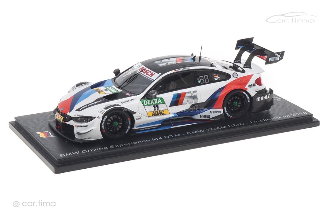 BMW M4 DTM Hockenheim 2018 Marco Wittmann Spark 1:43 SG632 BMW M4 DTM Hockenheim 2018 Marco Wittmann Spark 1:43 SG632