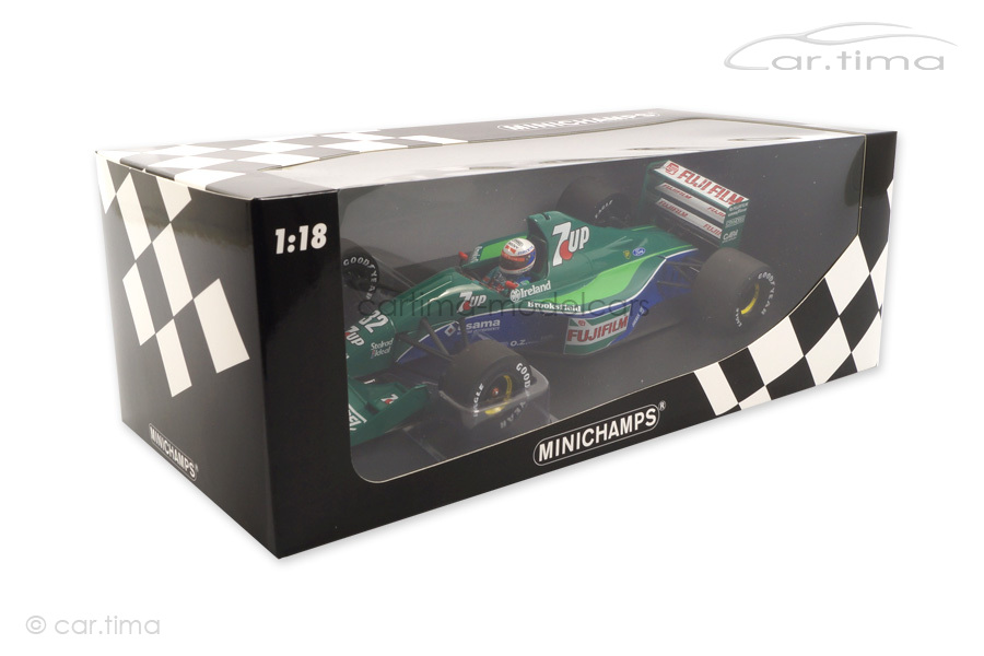 Jordan Ford 191 British GP 1991 Bertrand Gachot Minichamps 1:18 110910032 Jordan Ford 191 British GP 1991 Bertrand Gachot Minichamps 1:18 110910032