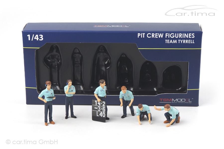 Pit Crew Set Tyrrell TSM 1:43 TSM12AC13