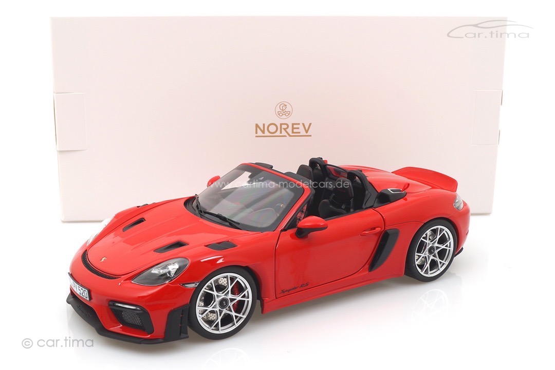 Porsche 718 Spyder RS Indischrot Norev 1:18 187271