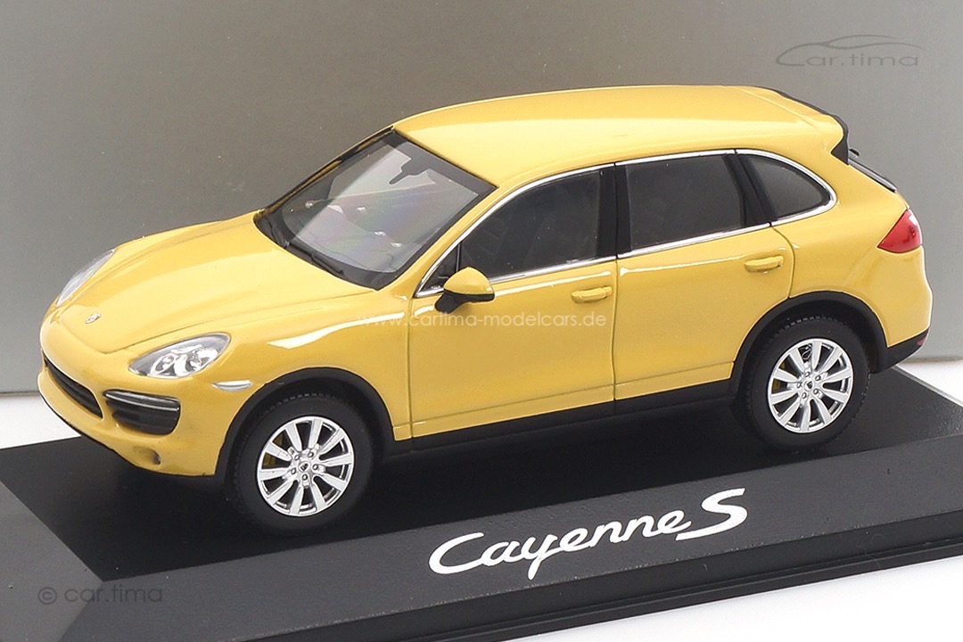 Porsche Cayenne S (E2.1) Pastellgelb Minichamps 1:43 WAP0200060B