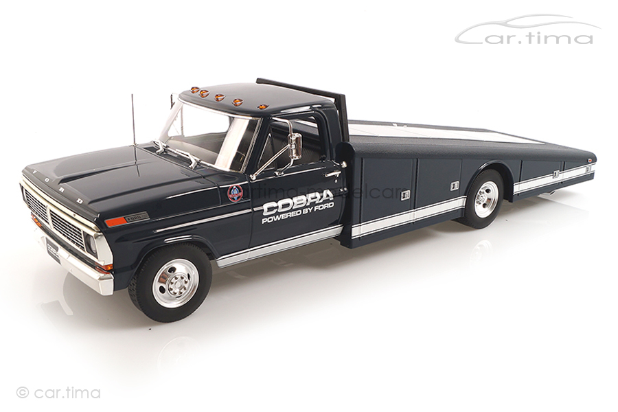 Ford F-350 Ramp Truck Shelby Cobra ACME 1:18 A1801405 Ford F-350 Ramp Truck Shelby Cobra ACME 1:18 A1801405