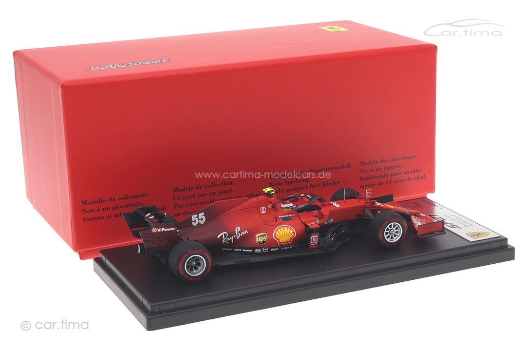 Ferrari SF21 GP Bahrain 2021 Carlos Sainz Jr. LookSmart 1:43 LSF1036