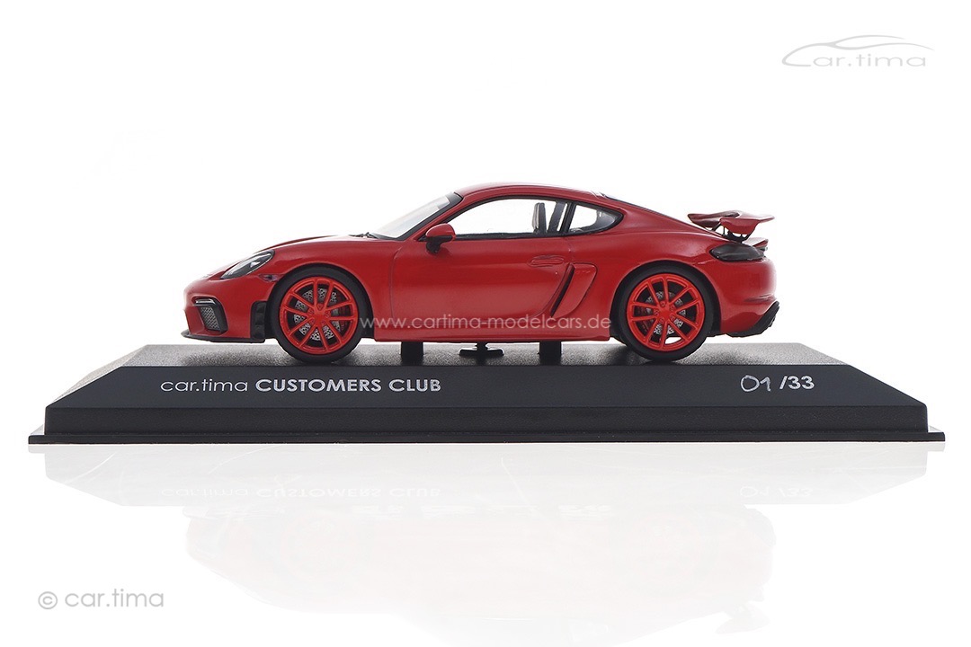 Porsche 718 Cayman GT4 car.tima CUSTOMERS CLUB Minichamps car.tima CUSTOMIZED 1:43 Porsche 718 Cayman GT4 car.tima CUSTOMERS CLUB Minichamps car.tima CUSTOMIZED 1:43