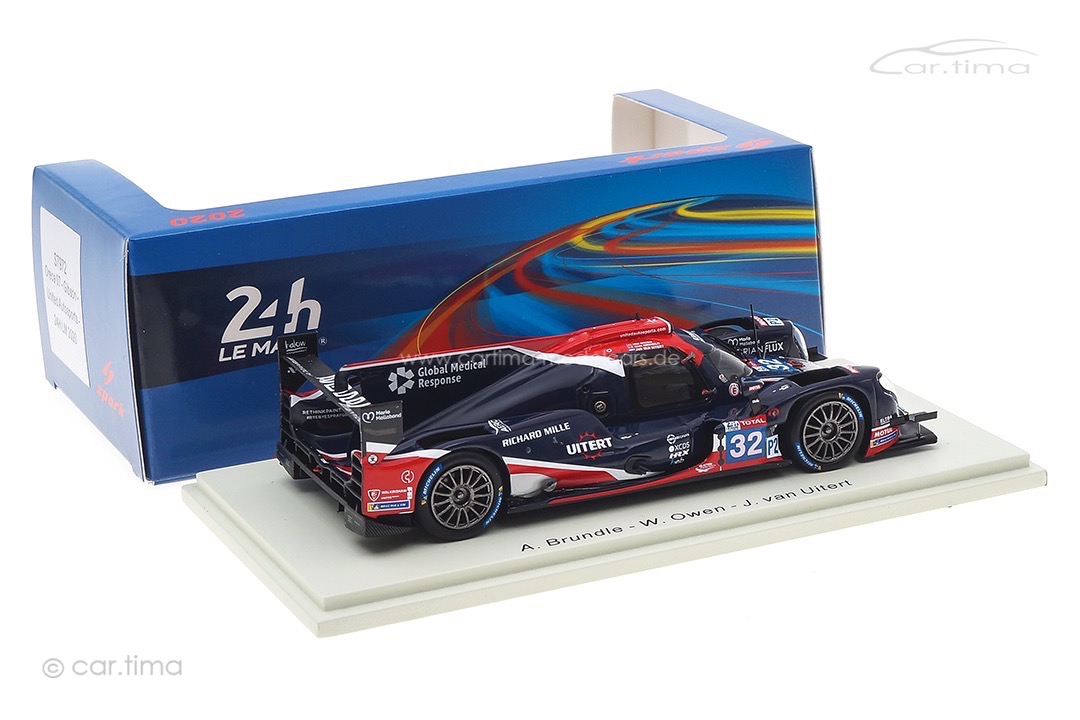 Oreca 07-Gibson 24h Le Mans 2020 Brundle/Owen/van Uitert Spark 1:43 S7972