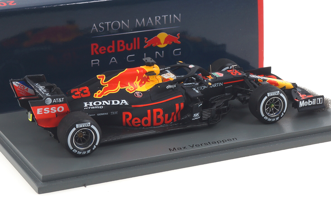 Aston Martin Red Bull RB16 Barcelona Test 2020 Max Verstappen Spark 1:43 S6458 Aston Martin Red Bull RB16 Barcelona Test 2020 Max Verstappen Spark 1:43 S6458