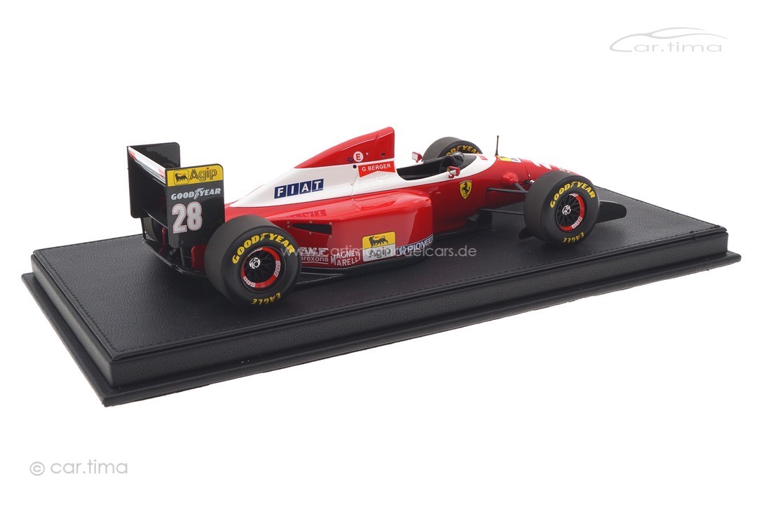 Ferrari F93A GP 1993 Gerhard Berger inkl. Vitrine GP Replicas 1:18 GP117B