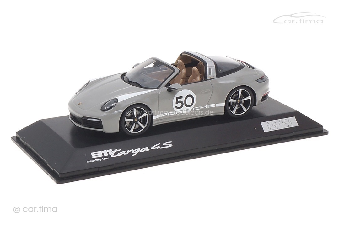 Porsche 911 (992) Targa 4S Heritage Design Kreide Spark 1:43 WAP0209180NM9A Porsche 911 (992) Targa 4S Heritage Design Kreide Spark 1:43 WAP0209180NM9A