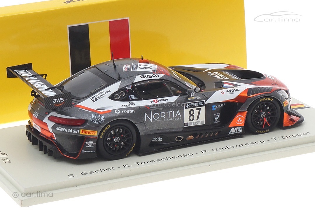 Mercedes-AMG GT3 24h Spa 2021 Gachet/Tereschenko/Umbrarescu/Drouet Spark 1:43 SB448