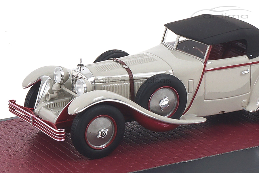 Mercedes-Benz 680S W06 Torpedo Roadster 1928 grau Matrix 1:43 MX41302-182 Mercedes-Benz 680S W06 Torpedo Roadster 1928 grau Matrix 1:43 MX41302-182