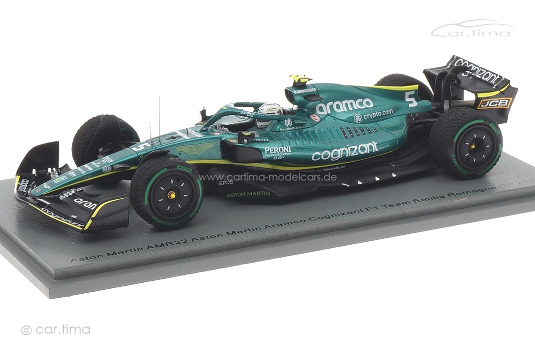 Aston Martin AMR22 GP 2022 Sebastian Vettel Spark 1:43 S8530 Aston Martin AMR22 GP 2022 Sebastian Vettel Spark 1:43 S8530