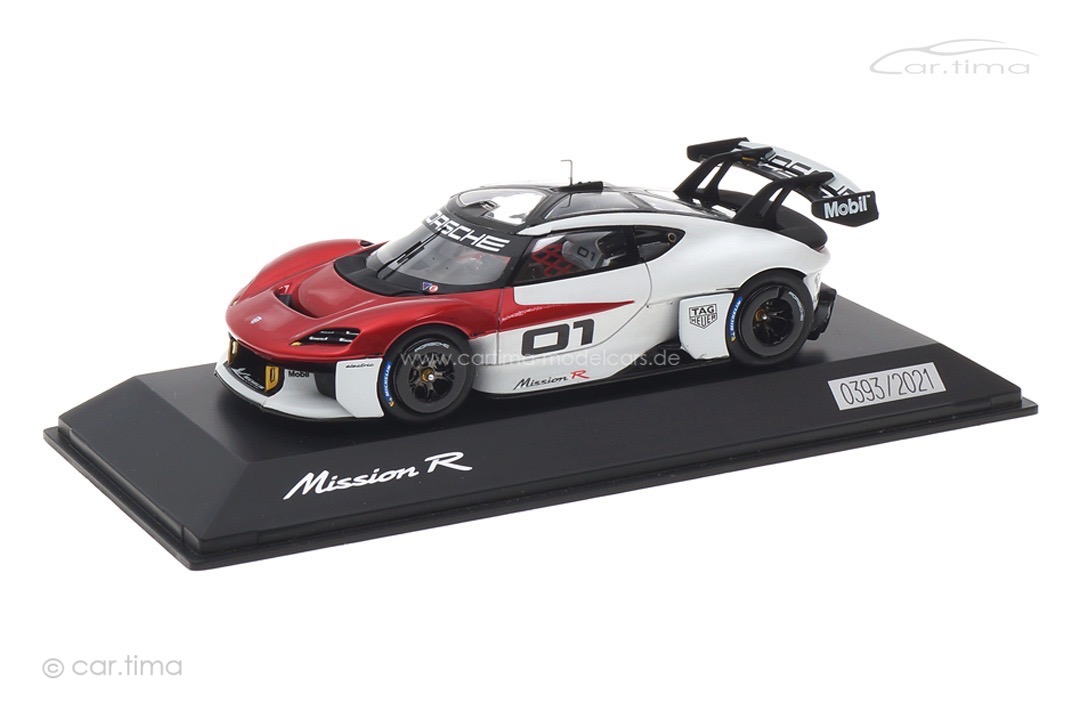 Porsche Mission R Originalsignatur Lars Kern Spark 1:43 WAP0208020P0MR-SIG