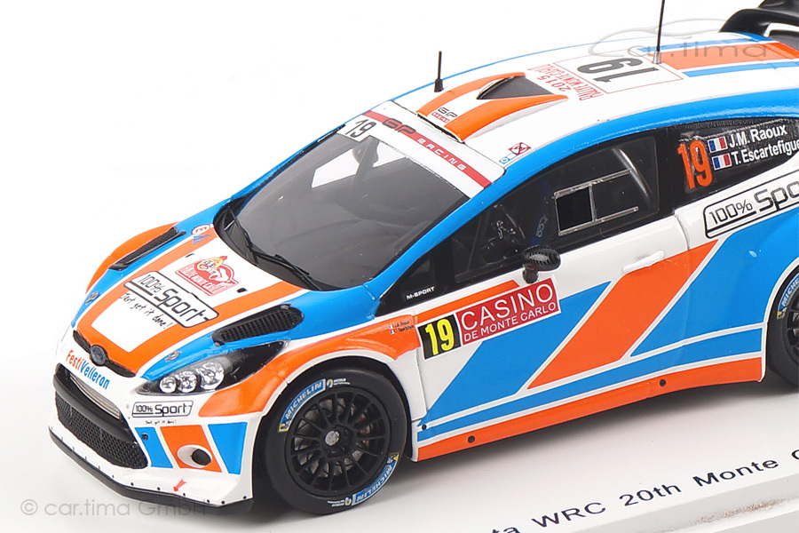 Ford Fiesta WRC Rally Monte Carlo 2015 Raoux/Escartefigue Spark 1:43 S4514 Ford Fiesta WRC Rally Monte Carlo 2015 Raoux/Escartefigue Spark 1:43 S4514